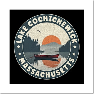 Lake Cochichewick Massachusetts Sunset Posters and Art